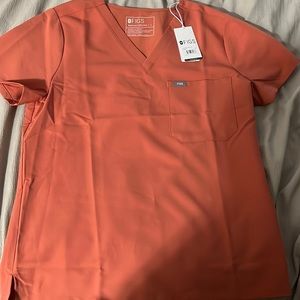Fig Scrub Top